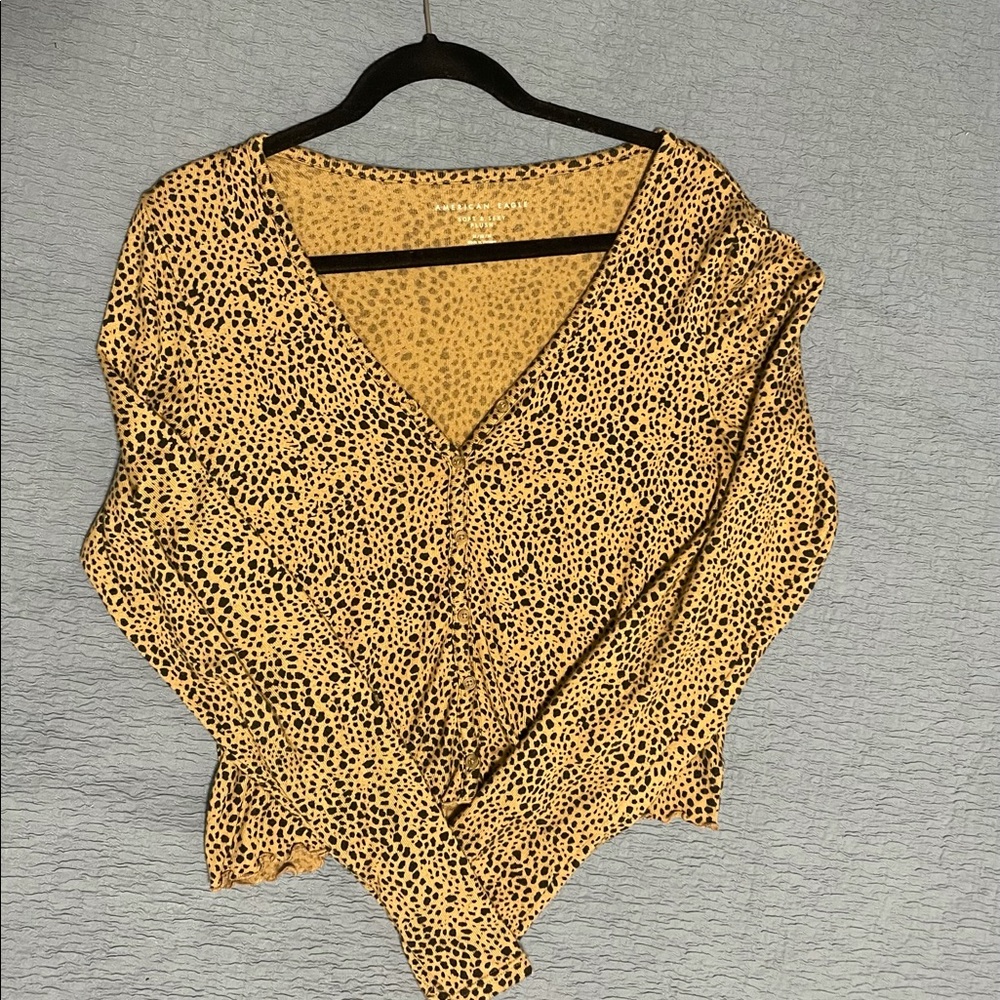 American Eagle Soft and Sexy Plush Long Sleeve